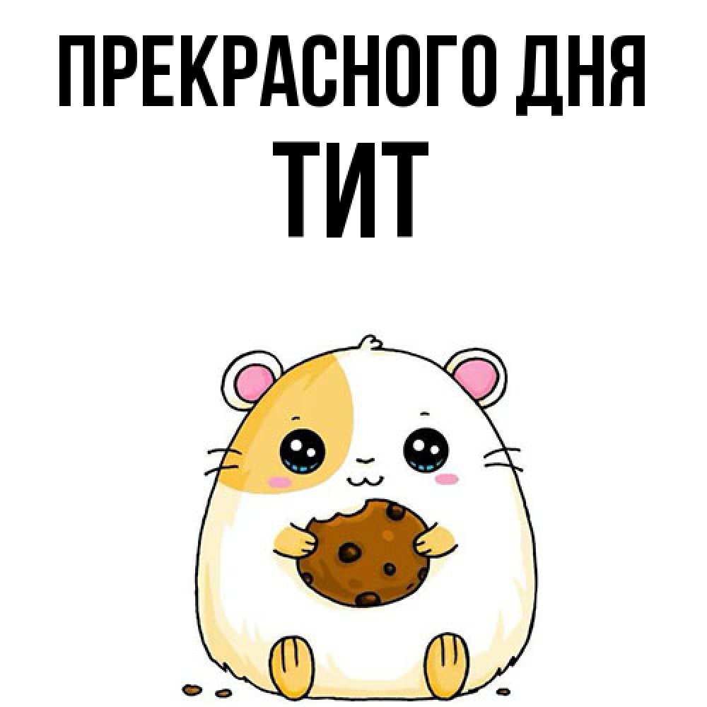 Открытка  с именем. Тит, Прекрасного дня  