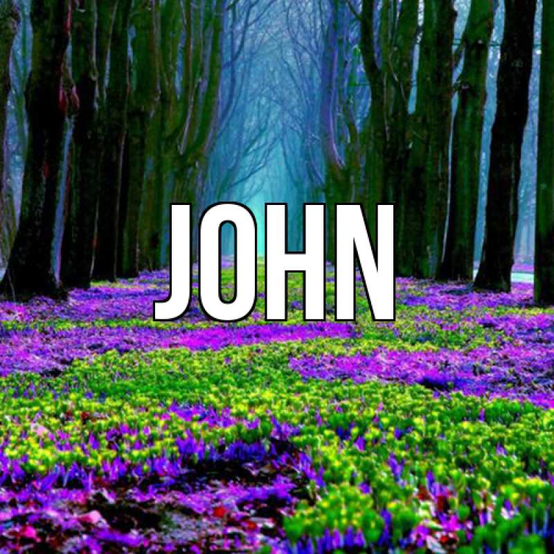 Картинка  с именем , John