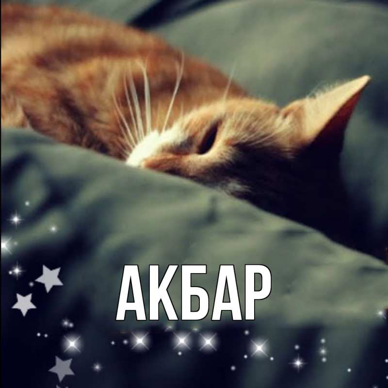 Картинка  с именем , Акбар