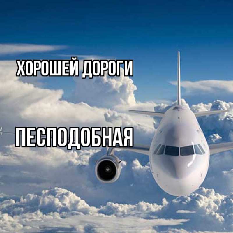Картинка Хорошей дороги, Песподобная