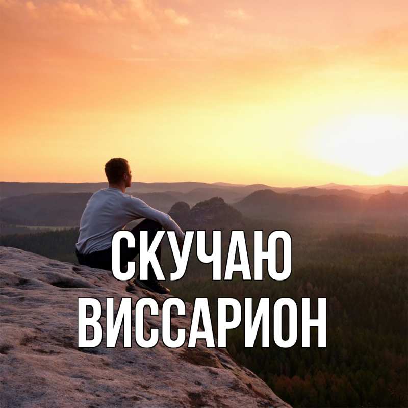 Картинка Скучаю, Виссарион