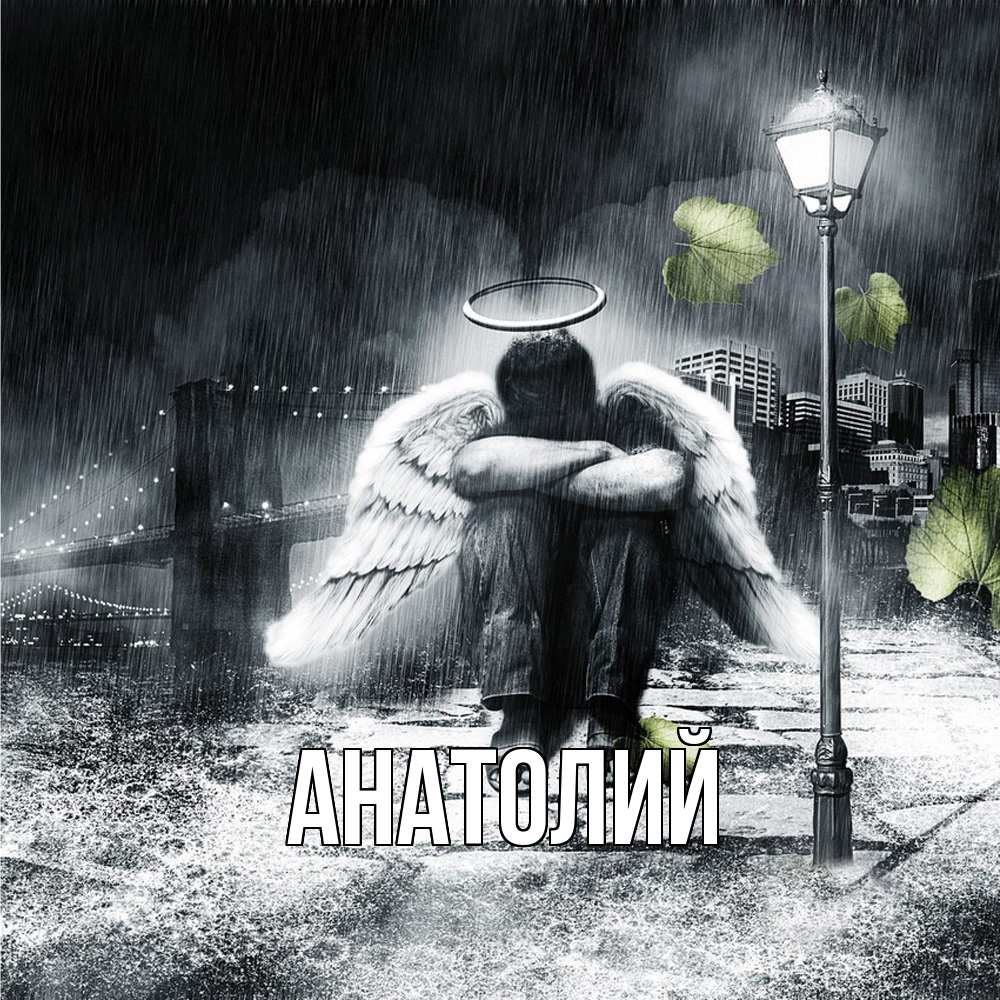 Открытка  с именем. Анатолий, Главная  