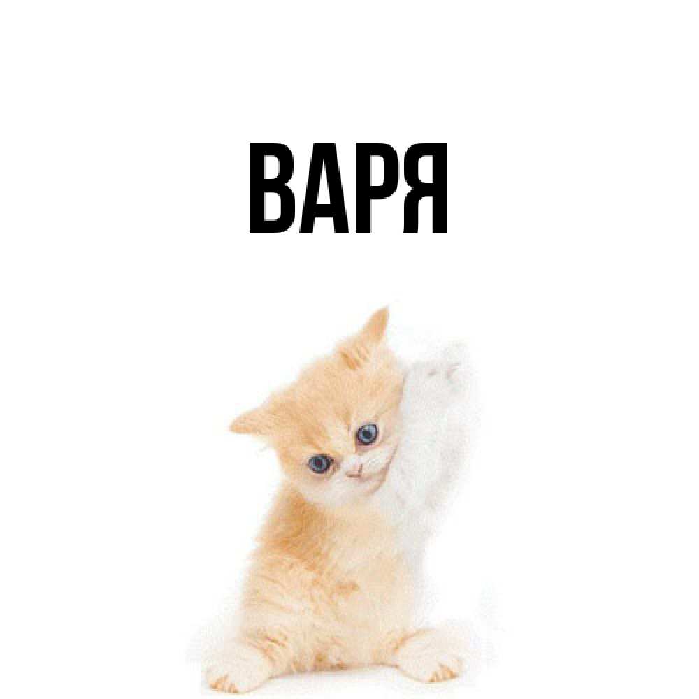 Открытка  с именем. варя, Главная  