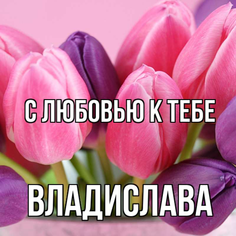 Картинка С любовью к тебе, Владислава
