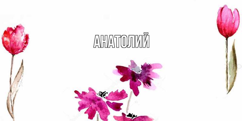 Картинка  с именем , Анатолий