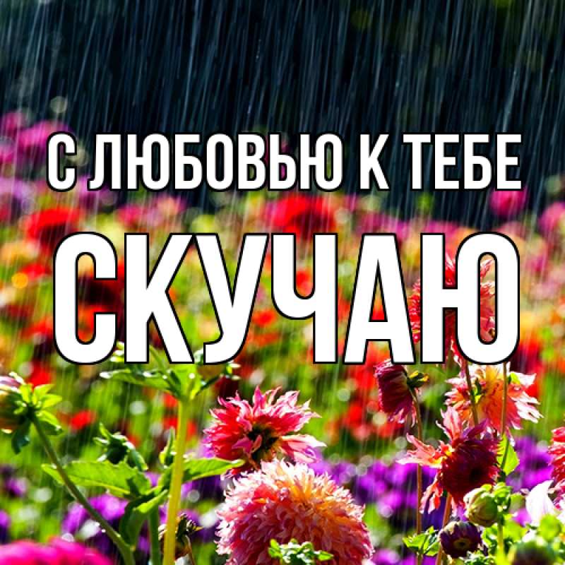 Картинка С любовью к тебе, Скучаю