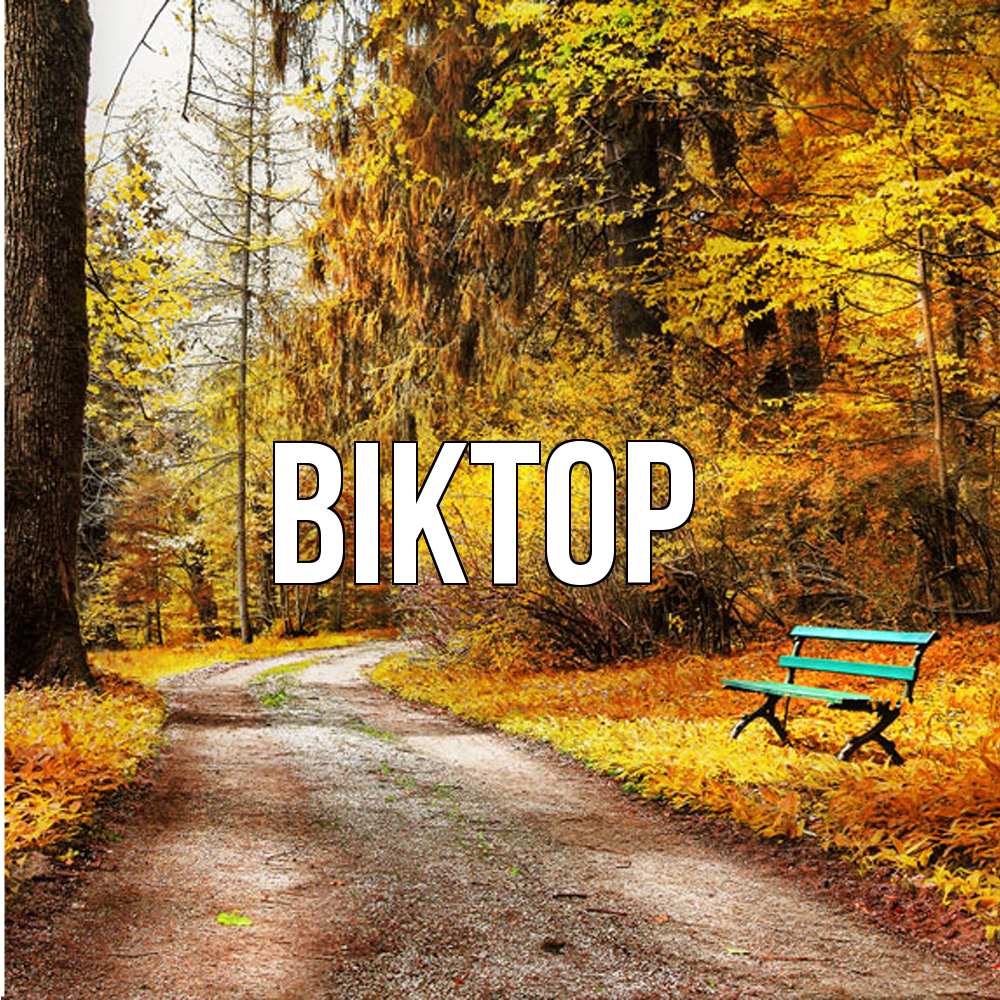 Открытка  с именем. Віктор, Главная  