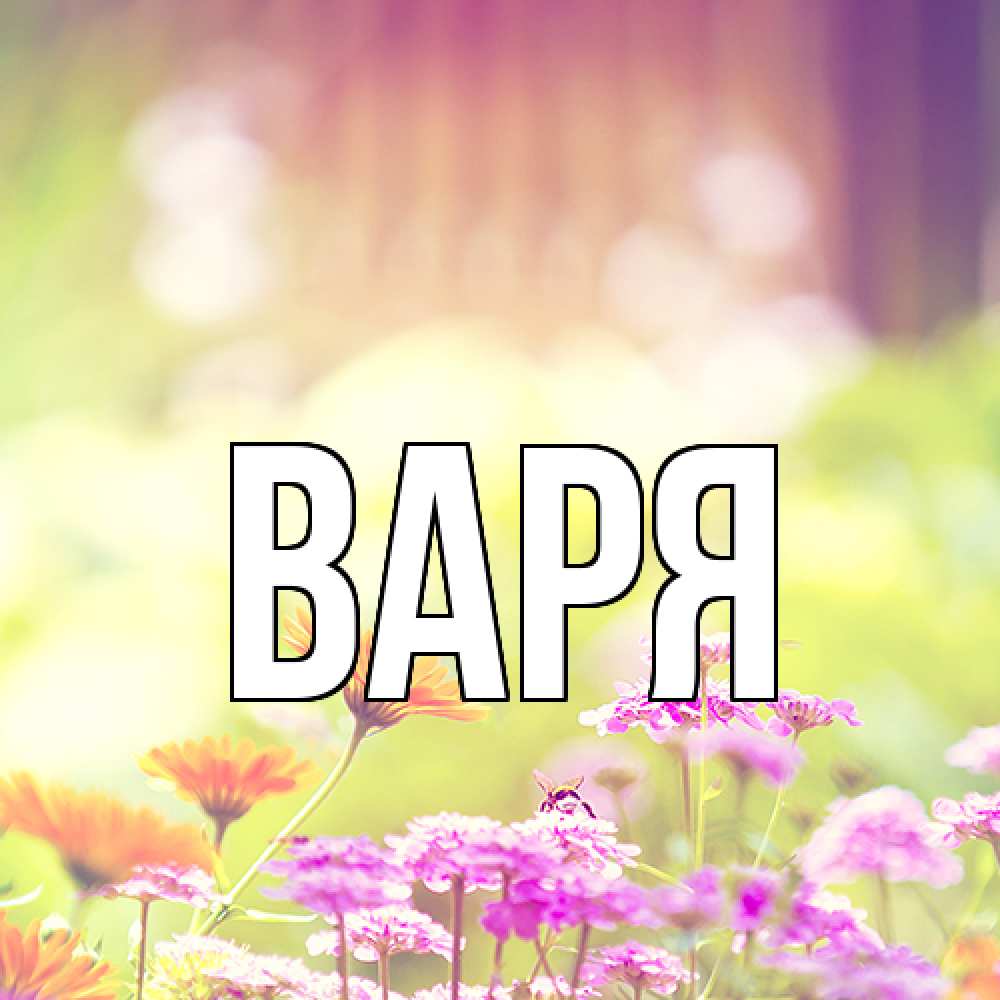 Открытка  с именем. варя, Главная  