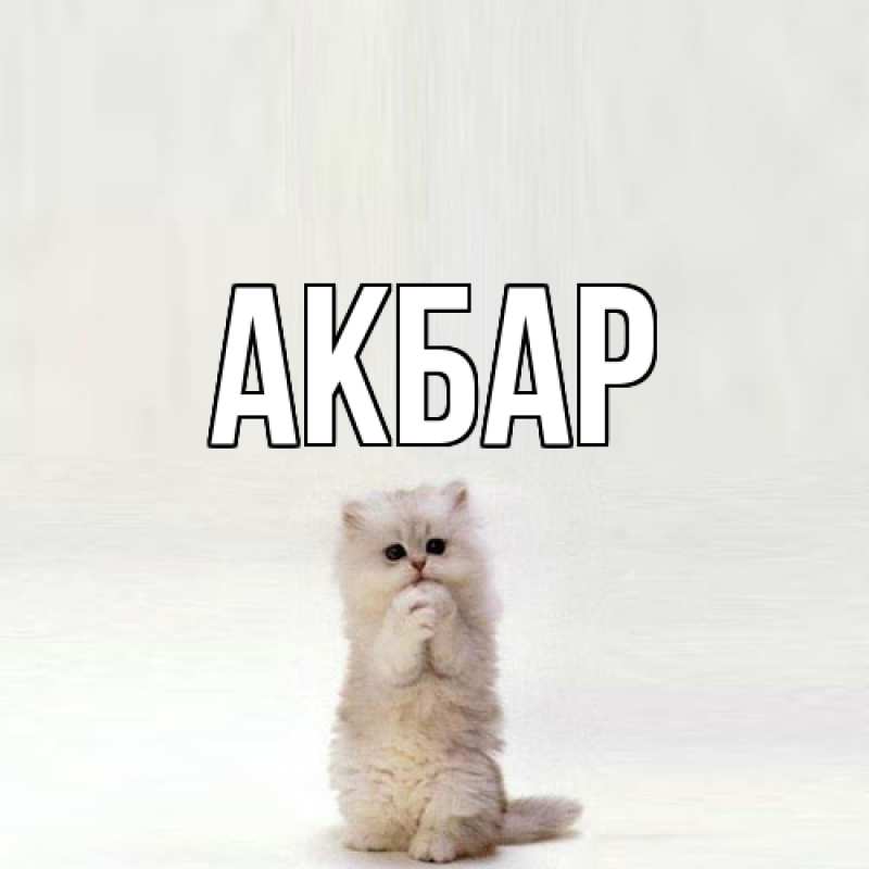 Картинка  с именем , Акбар