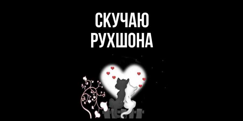 Картинка Скучаю, Рухшона