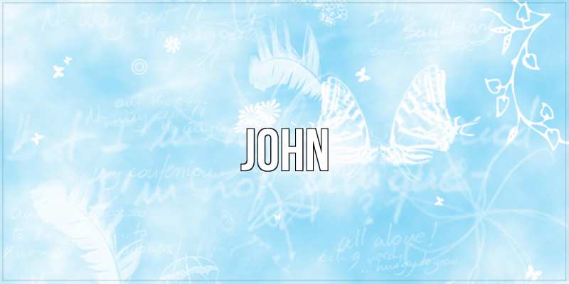 Картинка  с именем , John