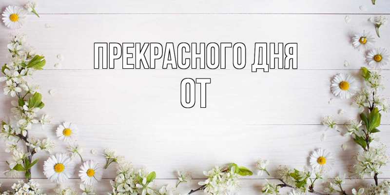 Картинка Прекрасного дня, От