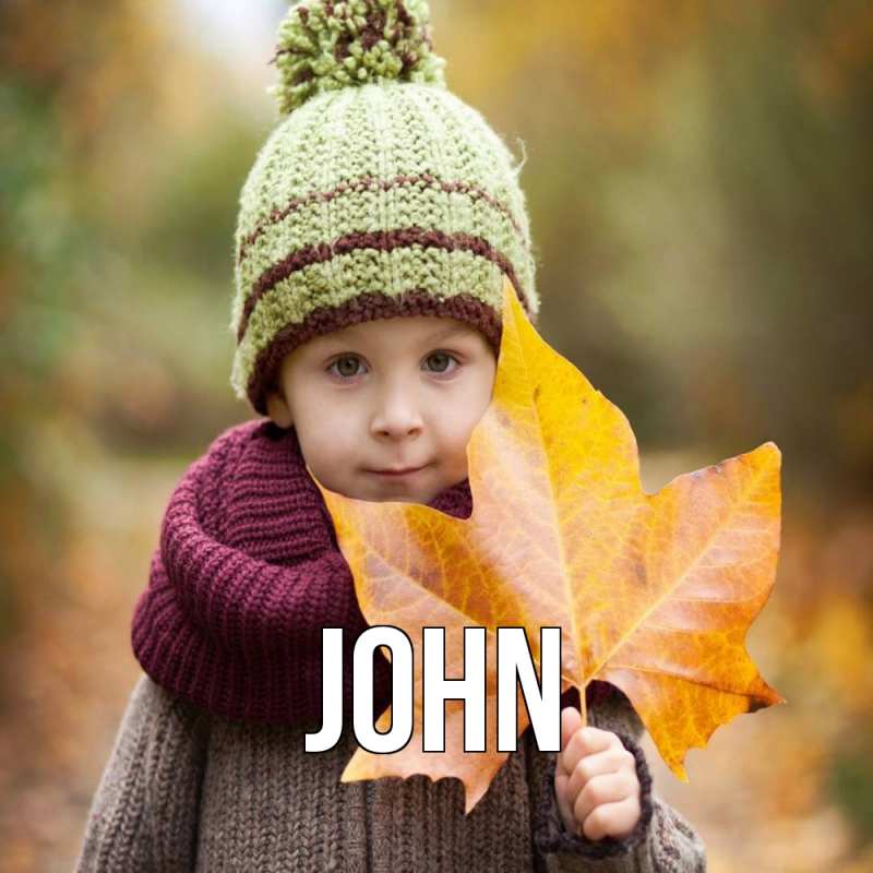 Картинка  с именем , John