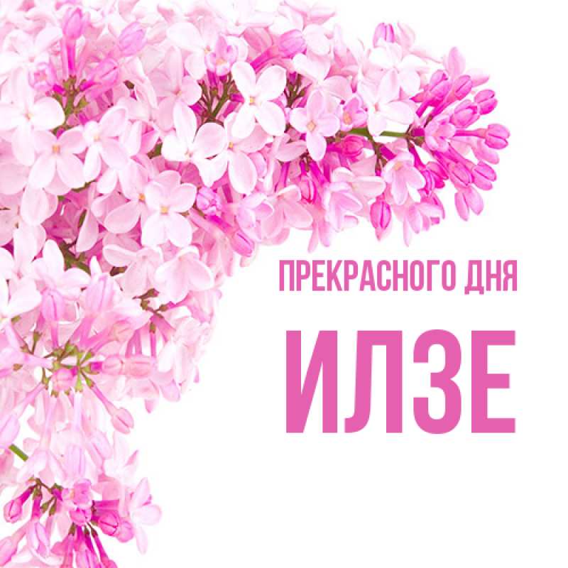 Картинка Прекрасного дня, Илзе