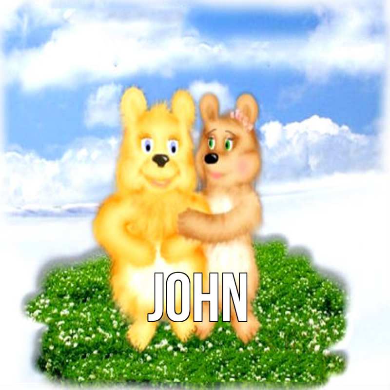 Картинка  с именем , John