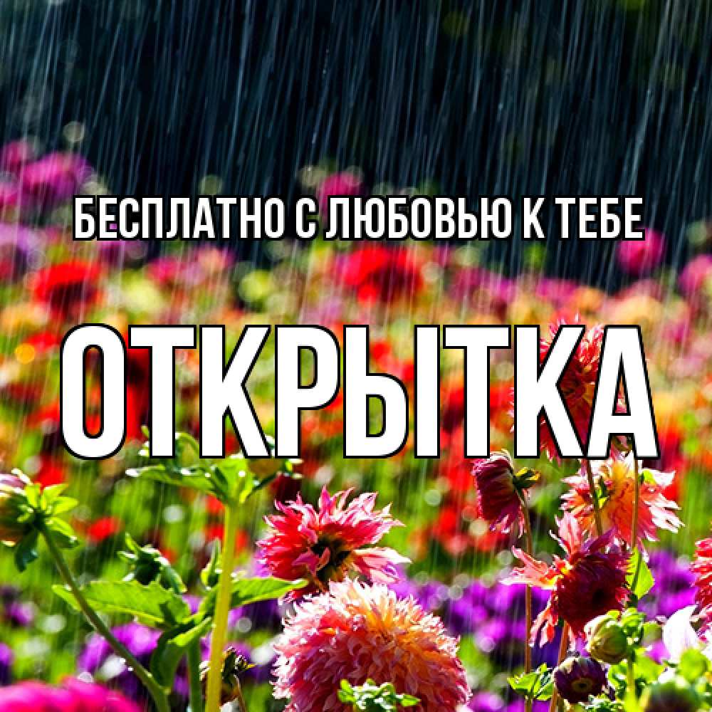 Открытка  с именем. открытка, С любовью к тебе  