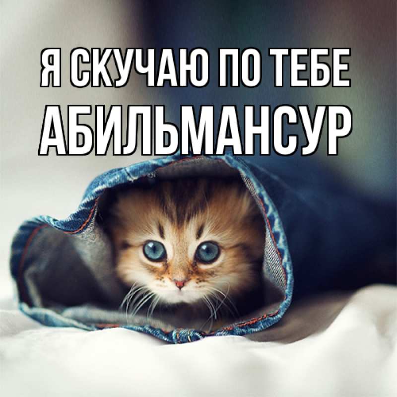 Картинка Я скучаю по тебе, Абильмансур