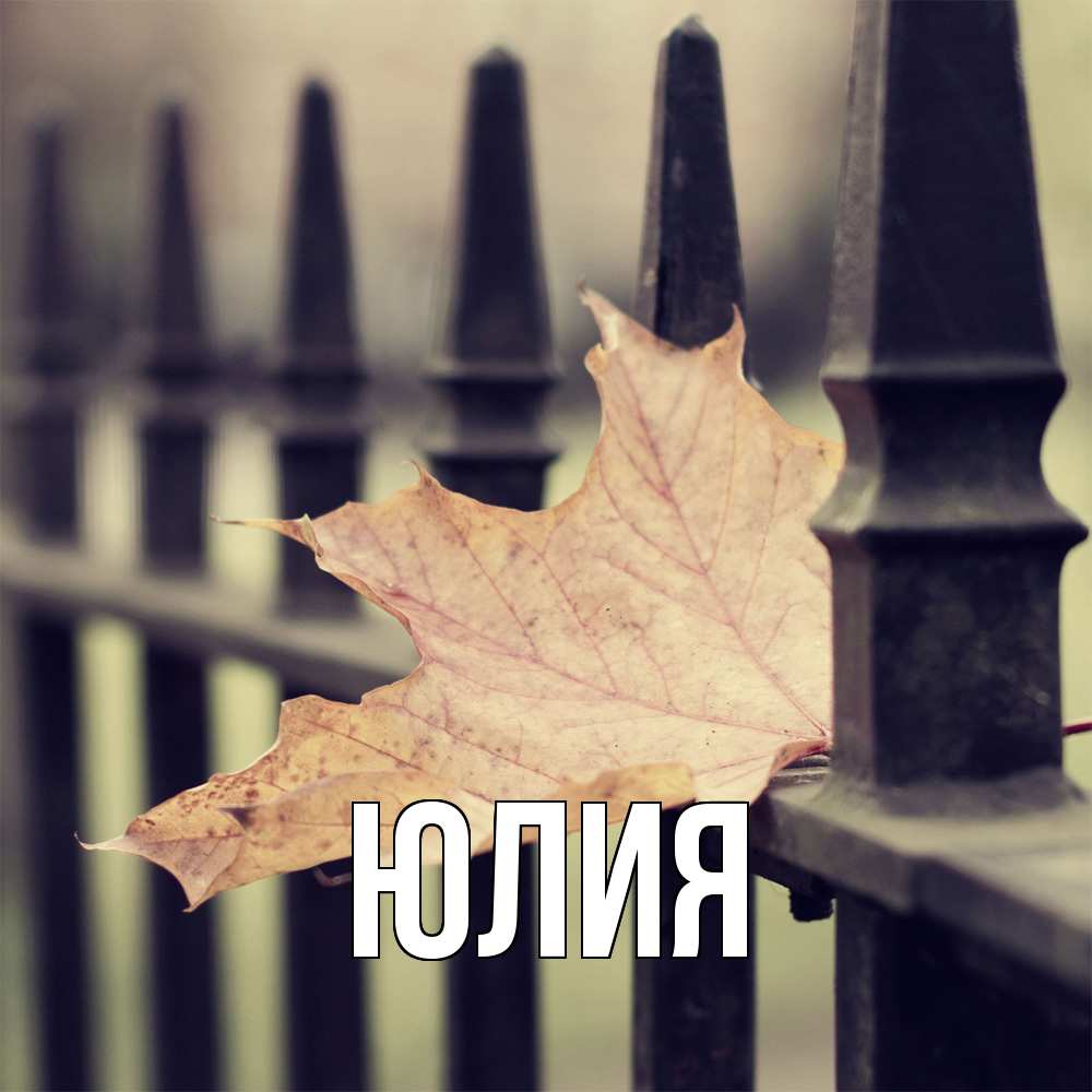 Открытка  с именем. Юлия, Главная  
