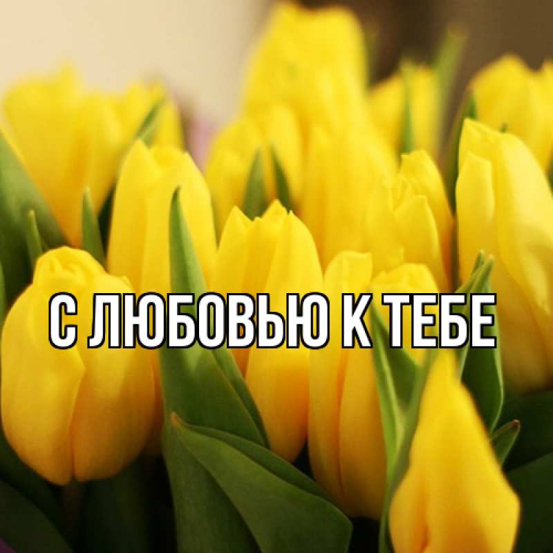Картинка С любовью к тебе, 