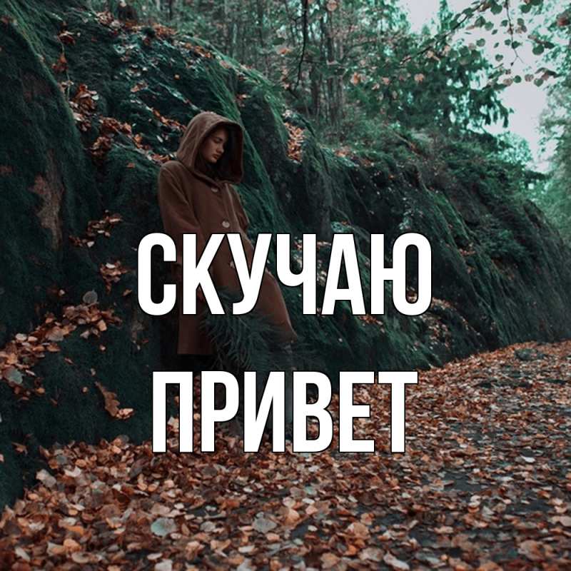 Картинка Скучаю, Привет