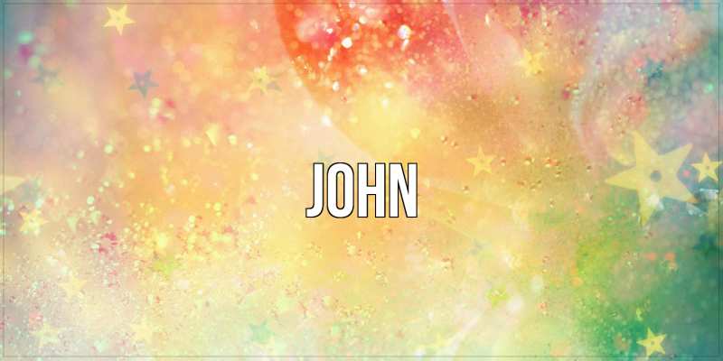 Картинка  с именем , John