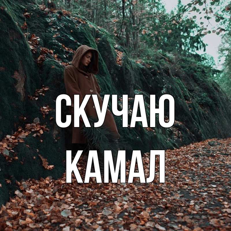 Картинка Скучаю, Камал