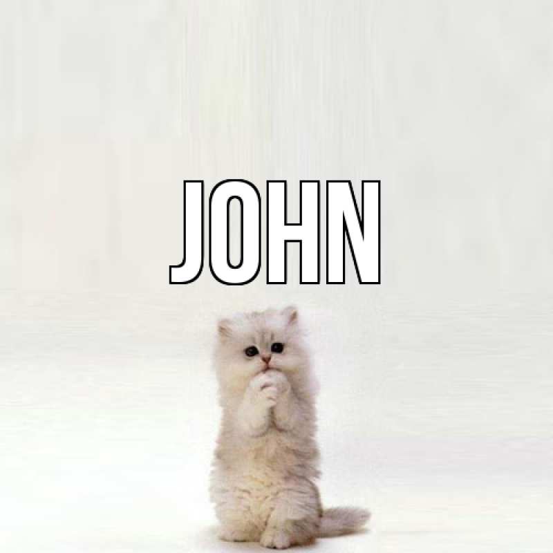 Картинка  с именем , John