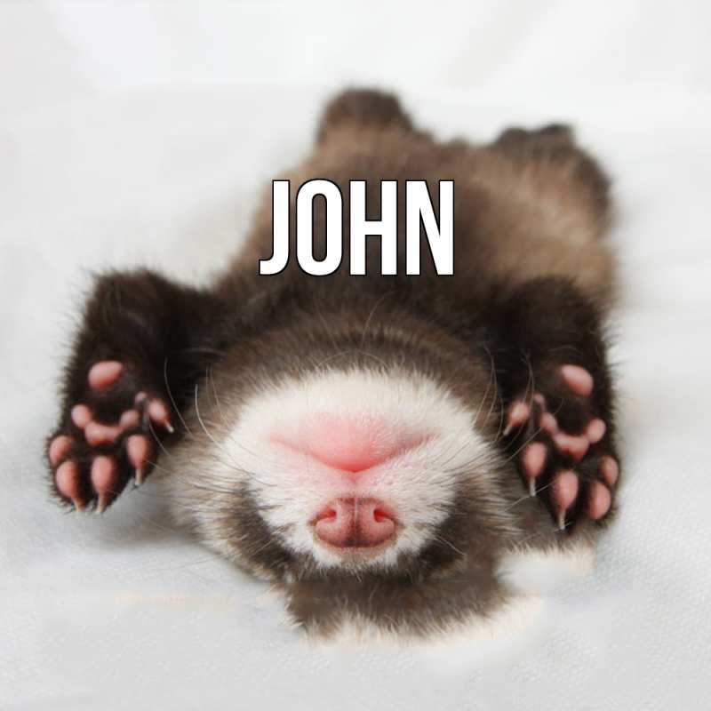 Картинка  с именем , John