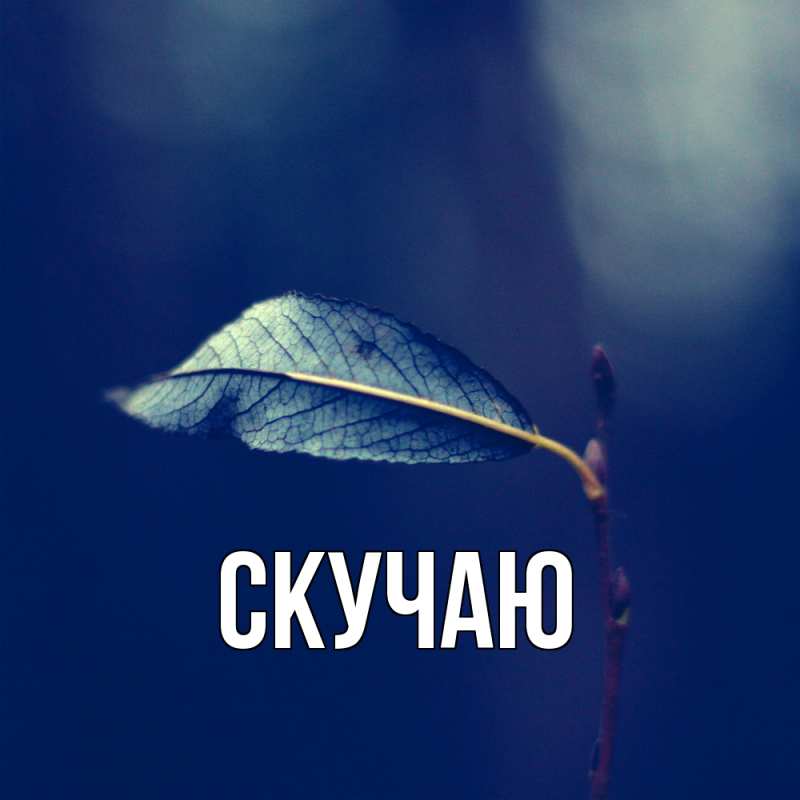 Картинка Скучаю, 