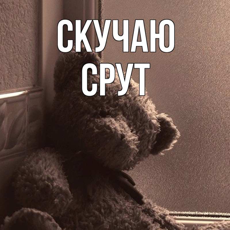 Картинка Скучаю, срут