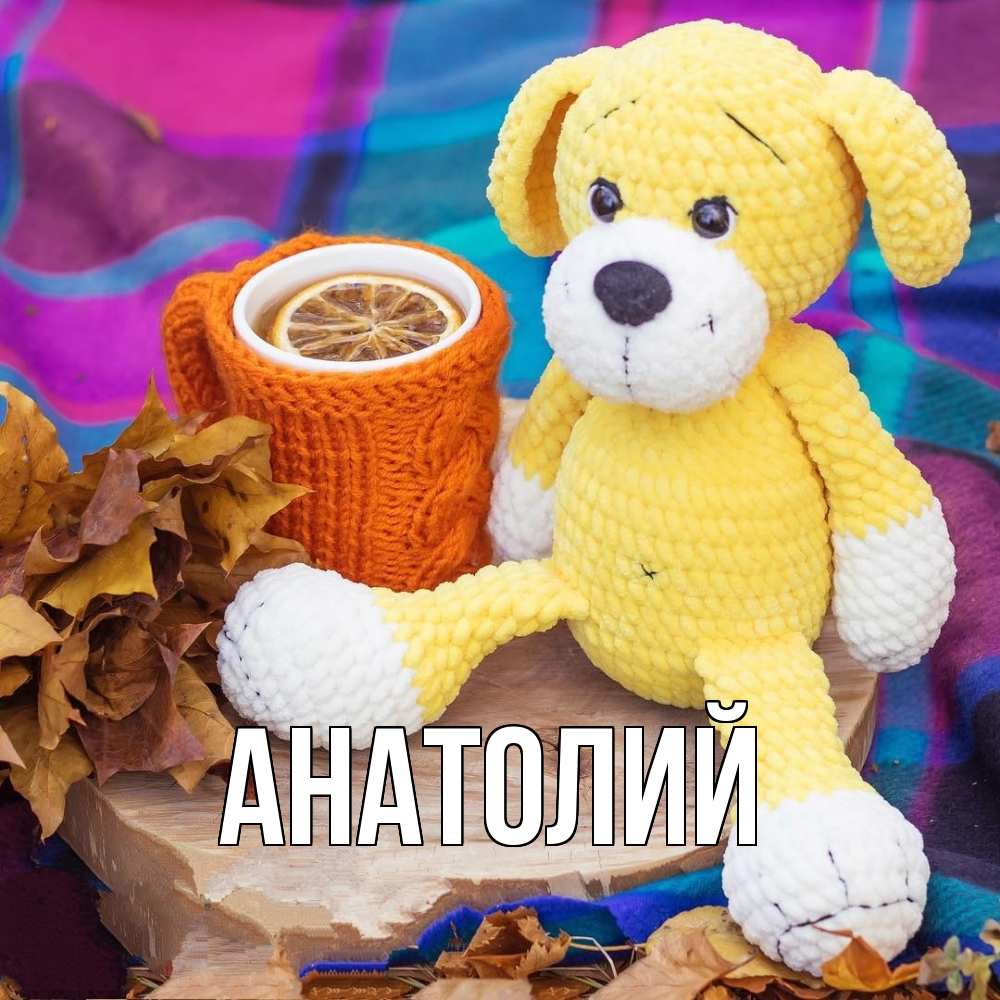 Открытка  с именем. Анатолий, Главная  