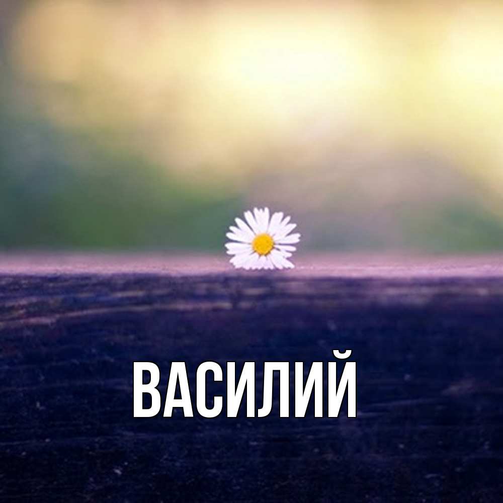 Открытка  с именем. Василий, Главная  
