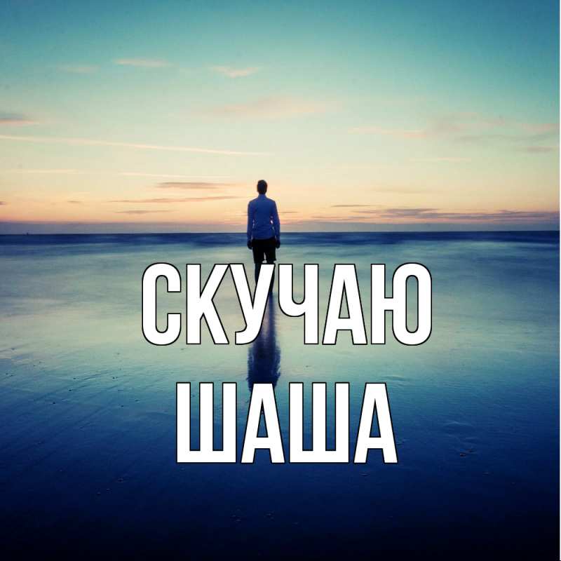 Картинка Скучаю, Шаша