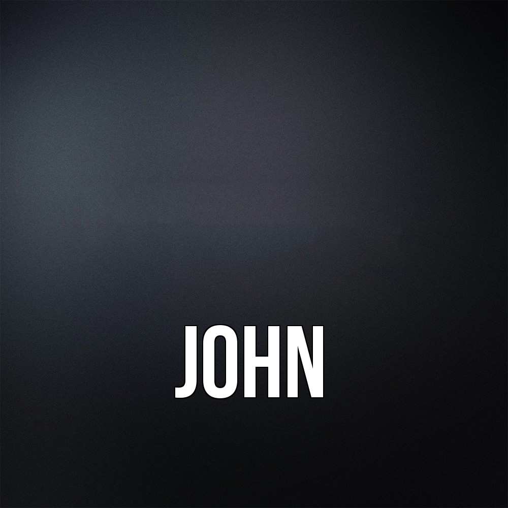 Открытка  с именем. John, Главная  