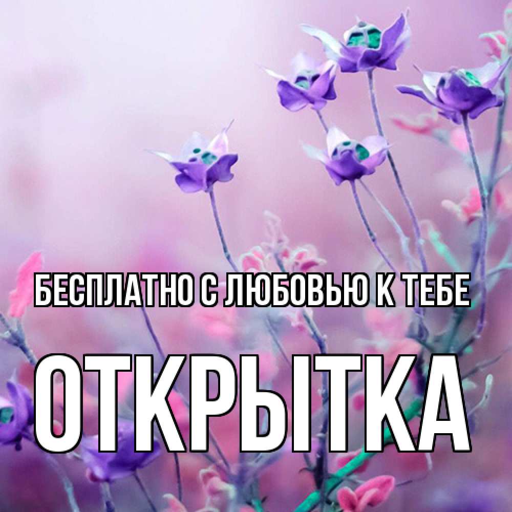 Открытка  с именем. открытка, С любовью к тебе  