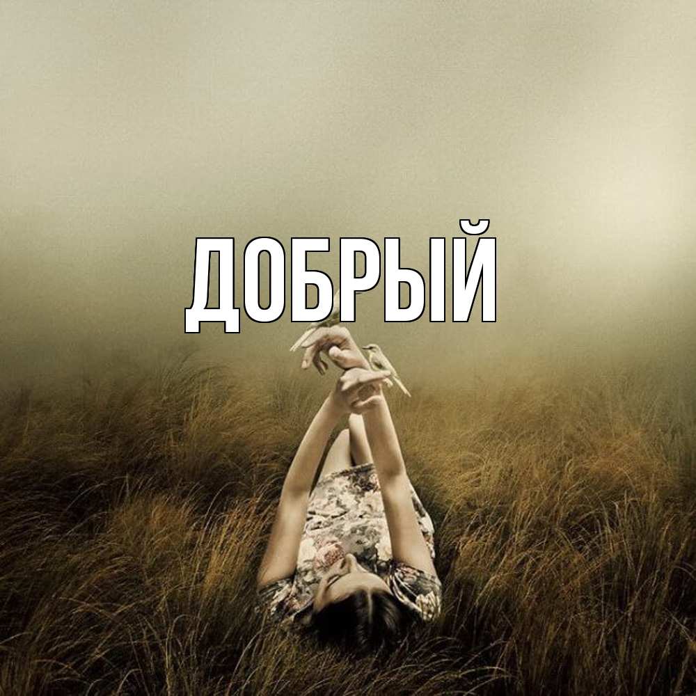 Открытка  с именем. Добрый, Главная  