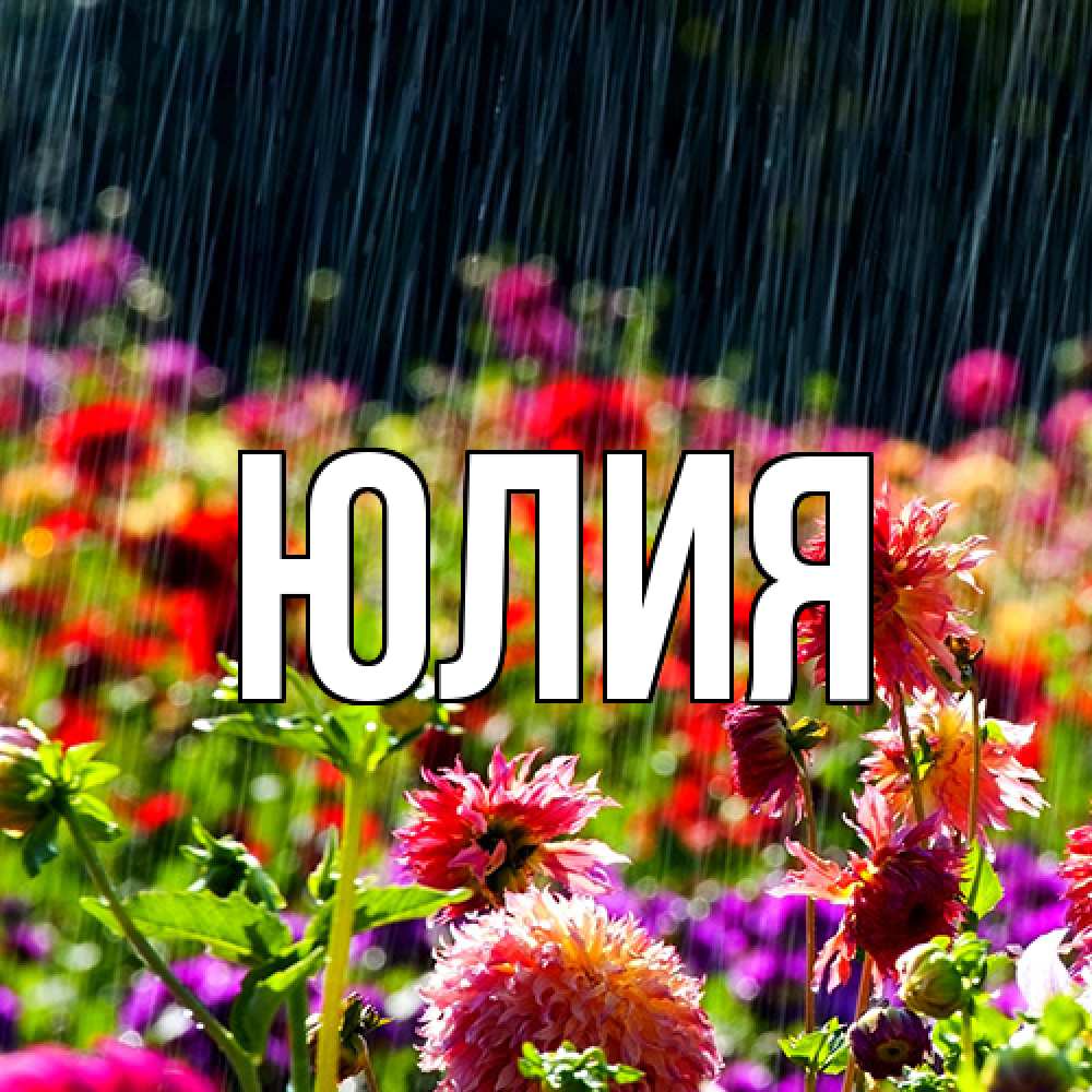 Открытка  с именем. Юлия, Главная  