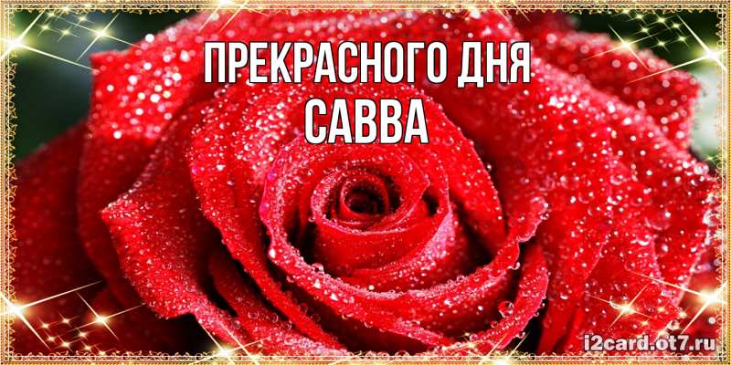Картинка Прекрасного дня, Савва