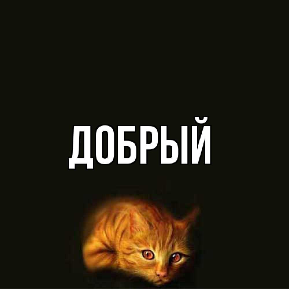 Открытка  с именем. Добрый, Главная  