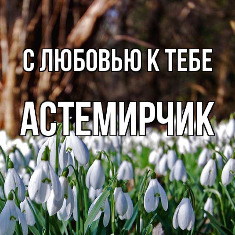 Картинка С любовью к тебе, Астемирчик