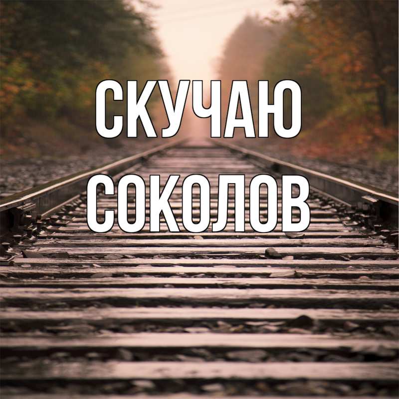 Картинка Скучаю, Соколов