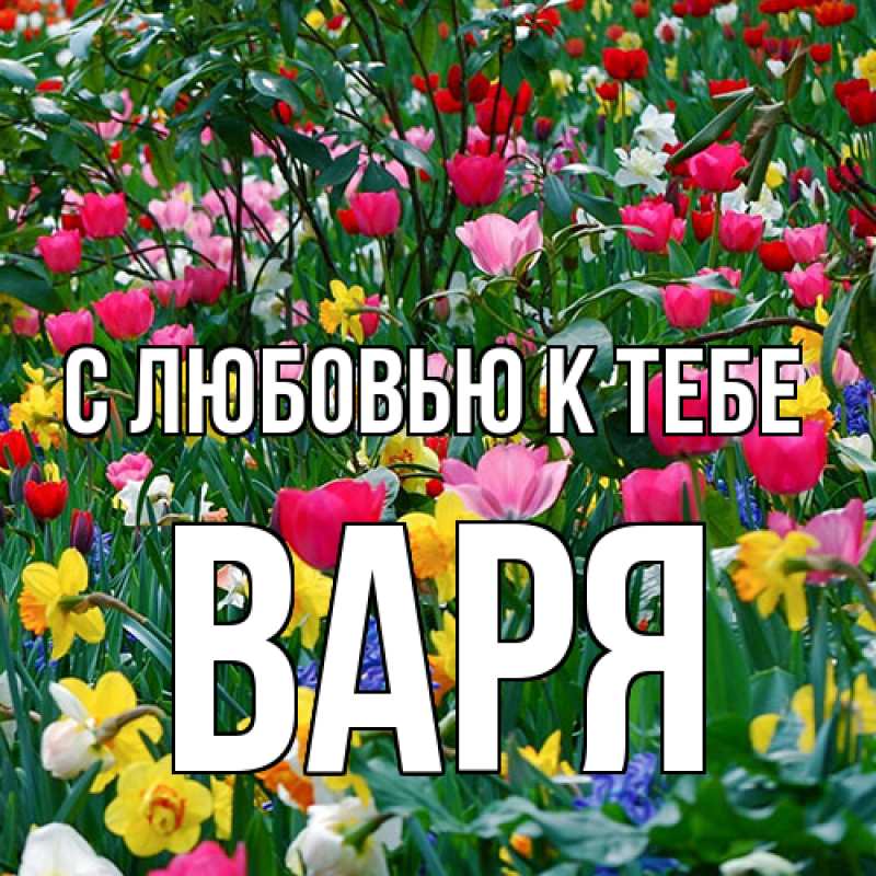 Картинка С любовью к тебе, варя