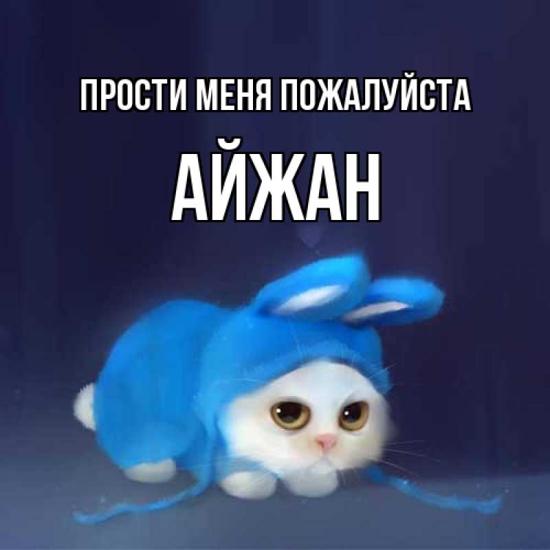 Картинка Прости меня пожалуйста, Айжан