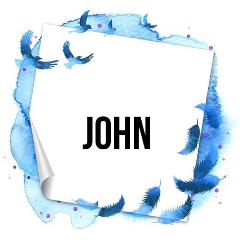 Картинка  с именем , John