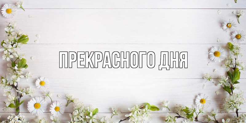 Картинка Прекрасного дня, 
